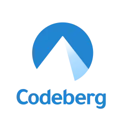 A centered iceberg in front of a blue circle, with the organization's name at the bottom.