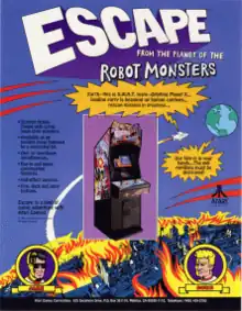 Escape from the Planet of the Robot Monsters